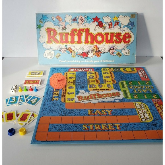 Vintage Ruffhouse Board Game Parker Brothers 1980 Complete - Picture 1 of 8